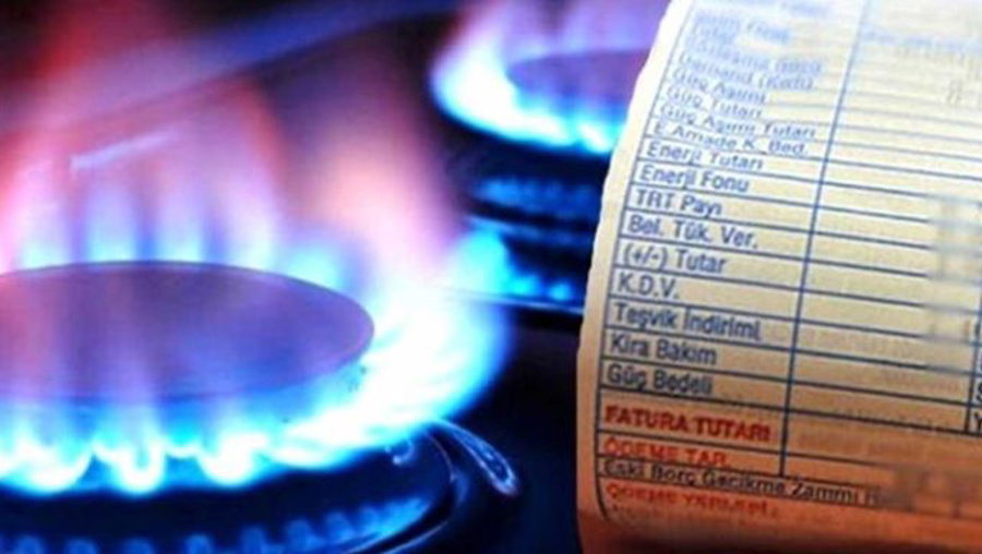 Elektrik ve doğal gaz faturlarına 