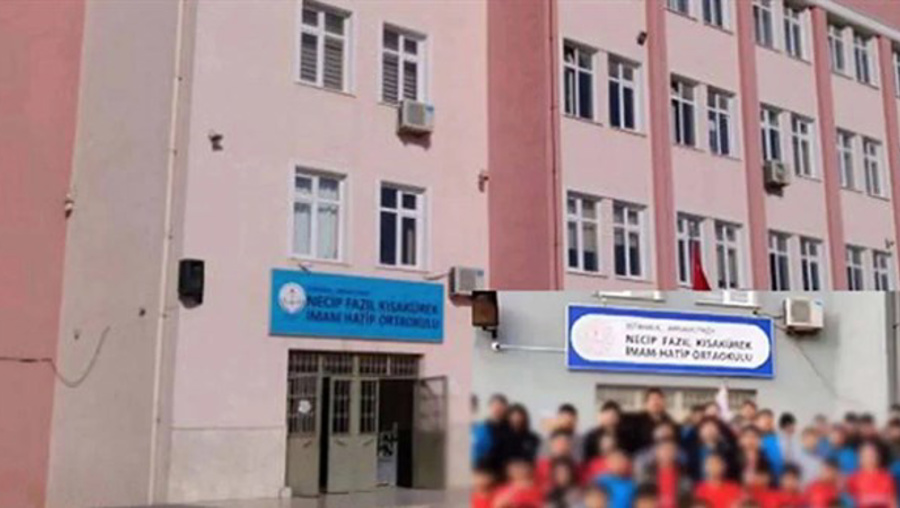 Okulun sosyal medya paylaşımı başına iş açtı